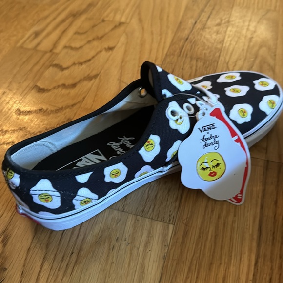 Brand New Authentic Vans-Fried Egg design by Kendra Dandy - Picture 2 of 4